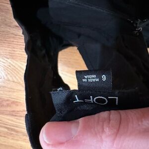 LOFT Elegant Black Romper